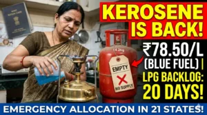 Kerosene Makes a Comeback Govt Issues Emergency Fuel Allocation Amid LPG Supply Shortages