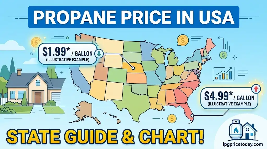 The Complete Guide to the LPG Price in USA State-by-State Breakdown