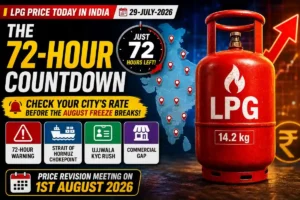 LPG Price Today In India | 29-July-2026: The 72-Hour Countdown—Check Your City's Rate Before the August Freeze Breaks