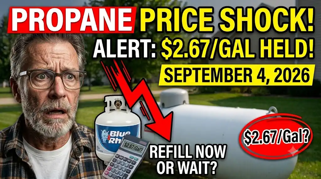 Update Lp/ng Urgent US Propane Update (August 31 2026): Prices Shift to $2.67/Gal—Is ...
